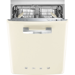 Dishwasher by SMEG. Upgrade your kitchen and experience the art and durability of vintage products and the innovation of today, all in one place.