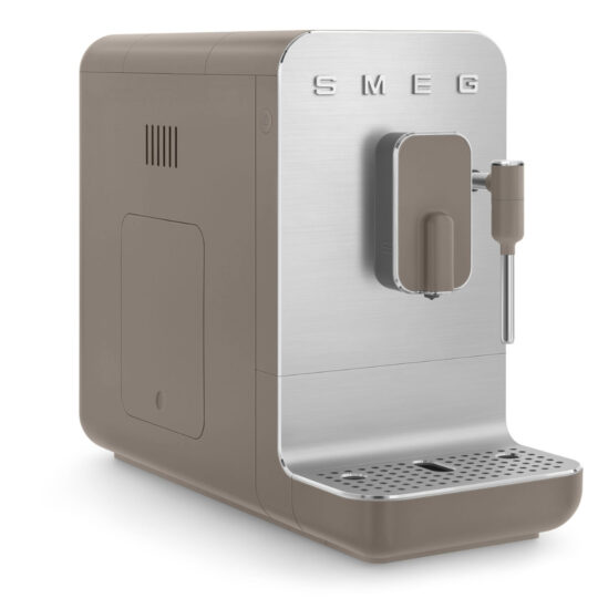 Espresso Machine + Steam. Retro style meets modern tech in our espresso maker from SMEG to create luxurious macchiatos, cappuccinos and mochas!