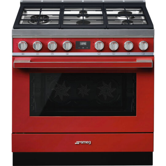 Dual Fuel Range by Smeg is a masterpiece of Italian engineering, blending powerful performance with sleek, modern design...a must for your new reno!