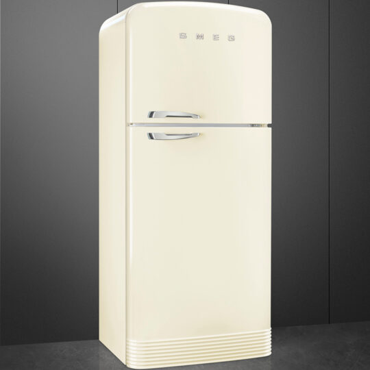 This retro refrigerator is not just about looks—it’s equipped with advanced cooling technology to ensure optimal food preservation.