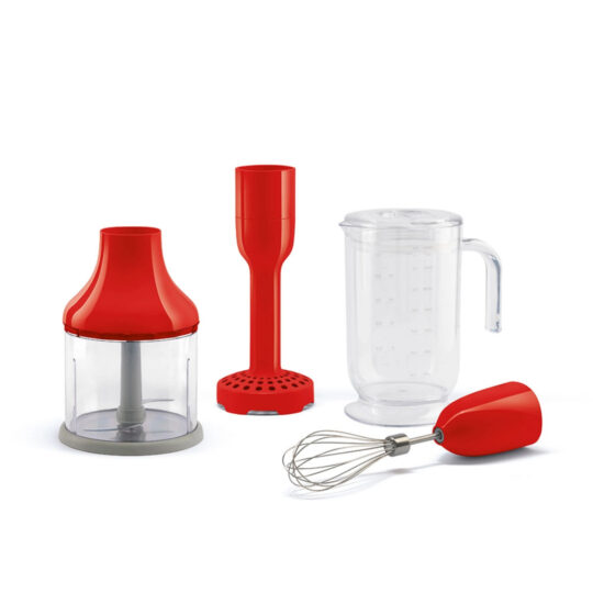 This Hand Blender accessories kit is for those in the know. If you love a art and functionality, then choose SMEG! Made in Italy and proud of it!